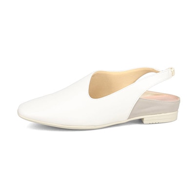 ミッシー デ ミッシー missy des missy 斜めカットデザインパンプス　MMD3634 YELLOW 23.0