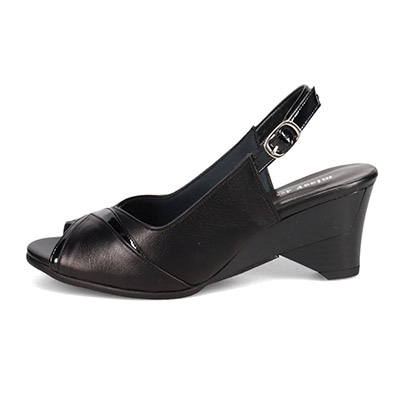 ミッシー デ ミッシー missy des missy Vカット・ウエッジサンダル  MMD3638 WHITE/C 23.0