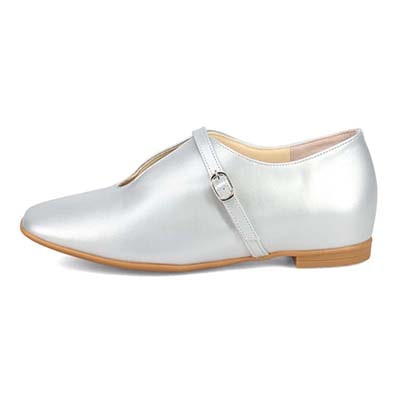 ミッシーデミッシー missy des missy 甲ベルト フラットシューズ　MMD3640 WHITE 23.0