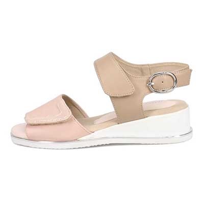 ミッシーデミッシー missy des missy EVA加工ソールのスポーツサンダル  MMD7526 LightPink/Beige M　(23.0～23.5)