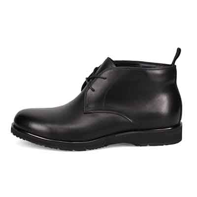【GORE-TEX×防滑】madras Walk「Recovery Shiatsu Insole」搭載　指圧効果により血行をよくする。ゴアテックス搭載   防滑  幅広4E ラウンド ドレスカジュアルブーツ　MW7414HR BLACK 25.0