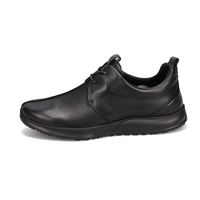 【GORE-TEX】マドラスウォーク madras Walk 「Recovery Shiatsu Insole」搭載で指圧効果により血行をよくする。　全天候快適な ゴアテックスレザースニーカー　MW7601R BLACK 25.0