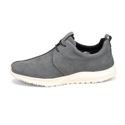 【GORE-TEX】マドラスウォーク madras Walk 「Recovery Shiatsu Insole」搭載で指圧効果により血行をよくする。　全天候快適な ゴアテックスレザースニーカー　MW7601R GRAY-NUBUK 25.0