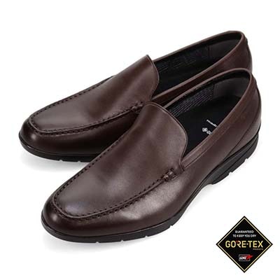 【GORE-TEX】マドラスウォーク madrasWalk　ゴアテックス 全天候快適 スリッポンドレスシューズ　MW7703 D-BROWN 25.0