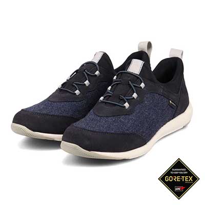 【GORE-TEX】 通勤快適 マドラスウォーク madras Walk  トラベルウォーキングにもお勧め！ 疲れない快適軽量スニーカー MWL1004S NAVY-TX 23.0