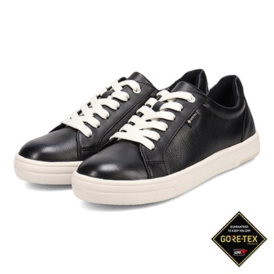【GORE-TEX】マドラスウォーク madras Walk  足馴染みの良い革にグレードアップ 旅行に最適 コートレザースニーカー  MWL1022 BLACK 23.0