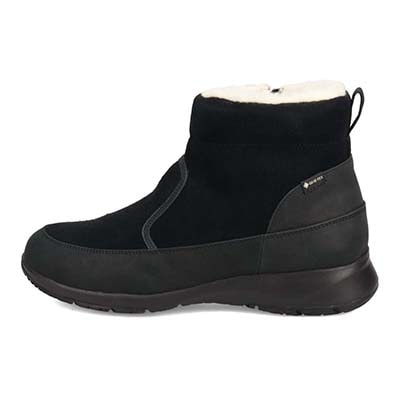 【GORE-TEX】マドラスウォーク madras Walk  ムートン調カジュアルブーツ  MWL1028 BLACK 23.0