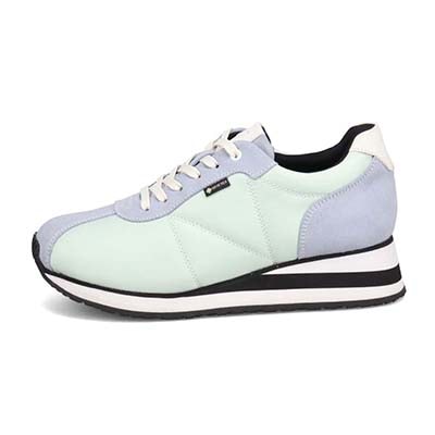 【GORE-TEX】マドラスウォーク madras Walk 「Recovery Shiatsu Insole」搭載　指圧効果により血行をよくする。防水・透湿機能 ナイロンスニーカー　MWL1030AR BLUE-TX 23.0