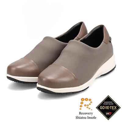 【GORE-TEX】マドラスウォーク madras Walk 「Recovery Shiatsu Insole」搭載で指圧効果により血行をよくする。　防水・透湿機能を兼ね備えたゴアテックス・ストレッチシューズ　MWL1201R OAK 23.0