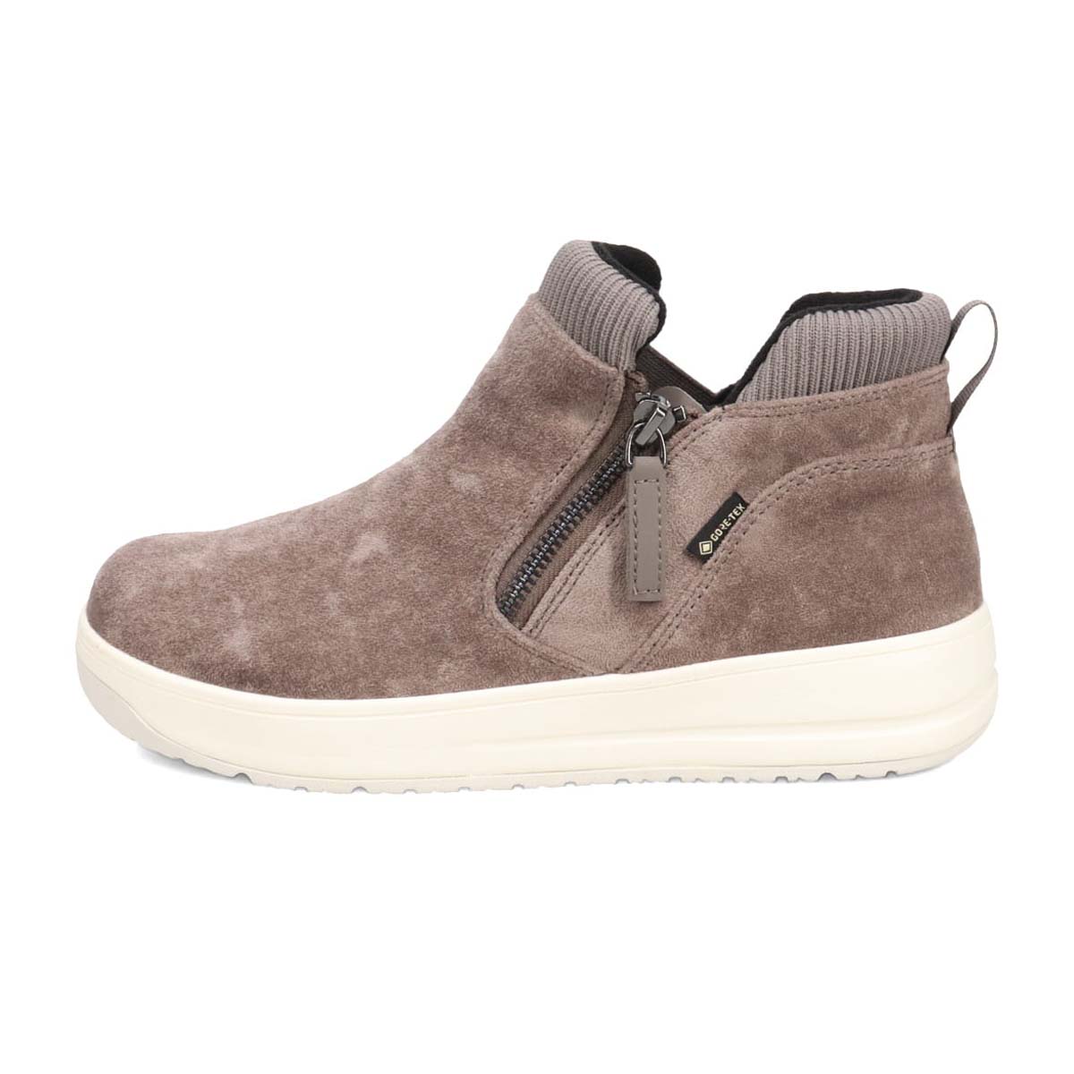 【GORE-TEX】マドラスウォーク madras Walk  外ジッパーリブ付きカジュアルブーツ  MWL2234 GRAY 23.0