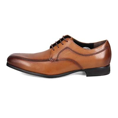 ペリーコレクション PERRY COLLECTION 外羽根スワールモカビジネスシューズ PR4060 L-BROWN 25.0