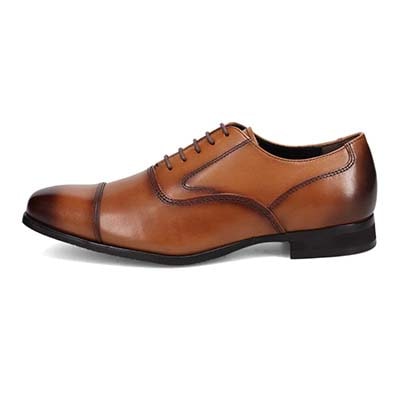 ペリーコレクション PERRY COLLECTION 内羽根ストレートチップビジネスシューズ PR4061 L-BROWN 25.0