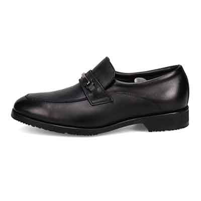【GORE-TEX】マドラスウォーク madras Walk 「Recovery Shiatsu Insole」搭載で指圧効果により血行を115％促進。  ゴアテックス ビジネスローファーシューズ SPMW8005R BLACK 25.0
