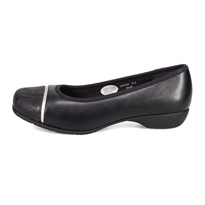 ソフトステップ スリッポンカジュアルシューズ  SSP3003 BLACK 23.0