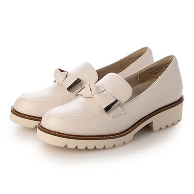 テーン tehen 高みえきれいめローファー　TN1792 IVORY 23.0