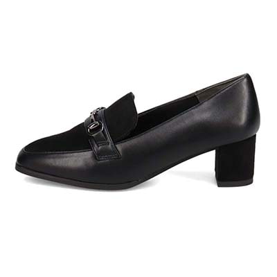 テーン tehen オン＆オフで活躍間違いなしビットローファー TN1798 BLACK-SILKY 23.0