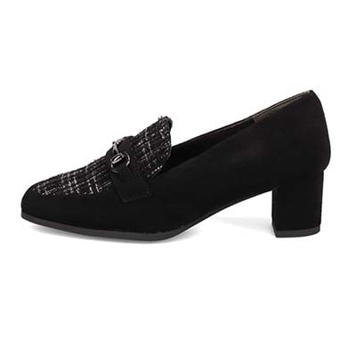 テーン tehen オン＆オフで活躍間違いなしビットローファー TN1798 BLACK-TX 23.0