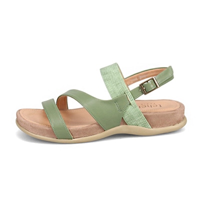 テーン tehen 不動の人気シリーズ♪フラットフットベッドサンダル TN5000 GREEN M　(23.0～23.5)