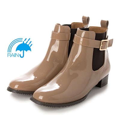 【撥水仕様】テーン tehen 雨の日も安心♪撥水サイドゴアブーツ　TN5002 BEIGE M　(23.0～23.5)