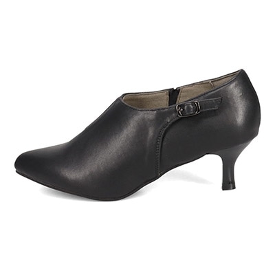 テーン tehen シンプルデザインで活躍間違いなし  バックル付きアーモンドトゥブーティ  TN5505 GRAY-SILKY 23.0