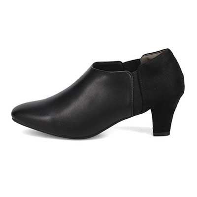 テーン tehen すっきりキレイ目サイドゴアブーティ　TN5508 BLACK 23.0