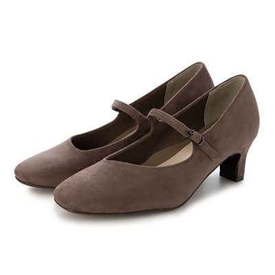 テーン tehen【脱げにくい】レディース パンプス メリージェーン 歩きやすい スクエアトゥ　TN5514 OAK-SILKY 23.0