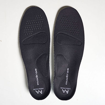 マドラス madras リカバリー meta インソール ユニセックスカップインソール アクティブタイプ【返品不可商品】 WINE Mサイズ（25.5～26.5）