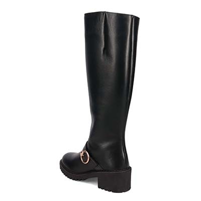 【公式ショップ】 LONDON HAMNETT KATHARINE ロングブーツ BLACK 048108(23.0 靴