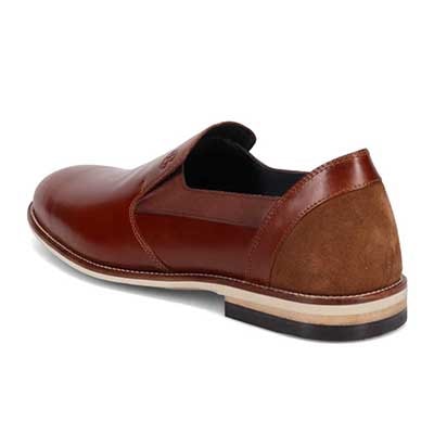 ランバンオンブルー LANVIN en Bleu スリッポンカジュアルシューズ  086542 BROWN 25.0