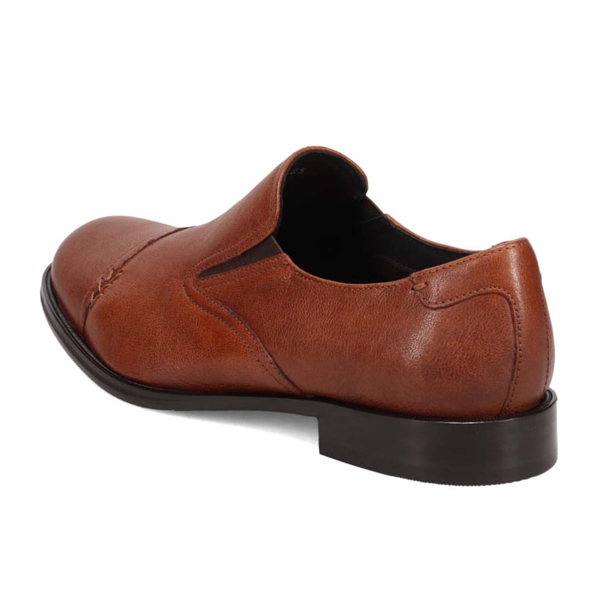 キャサリンハムネットロンドン KATHARINE HAMNETT LONDON ストレートチップサイドエラスティックスリッポンシューズ　34022 BROWN 25.0