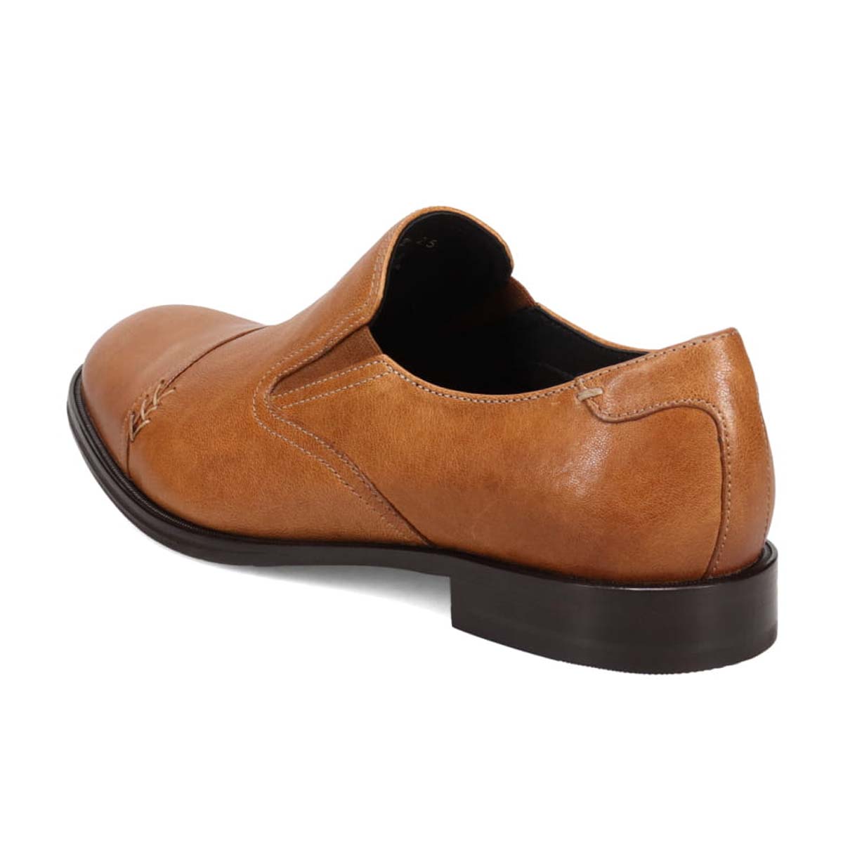 キャサリンハムネットロンドン KATHARINE HAMNETT LONDON ストレートチップサイドエラスティックスリッポンシューズ　34022 CAMEL 25.0