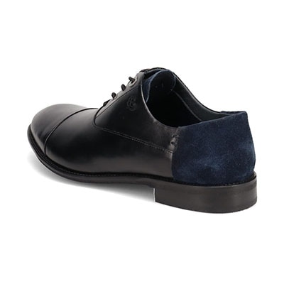 LANVIN en Bleu　アシンメトリーオックスフォード カジュアルシューズ　86482 BLACK 25.0