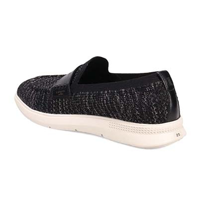 ランバンオンブルー LANVIN en Bleu  スリッポンカジュアルシューズ　86582 BLACK 25.0