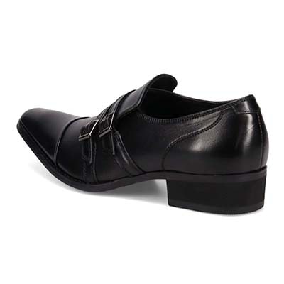 ブラックリスト BLACK LIST ダブルモンクストラップドレスシューズ BC2607 BLACK 250