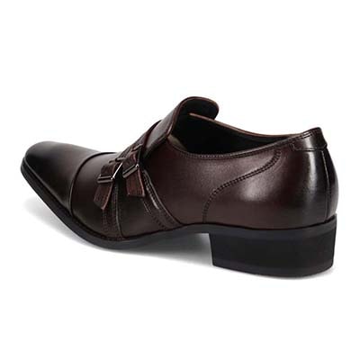 ブラックリスト BLACK LIST ダブルモンクストラップドレスシューズ BC2607 D-BROWN 250