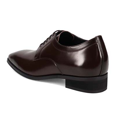 ビークラシック BEE CLASSIC　外羽根プレーントゥビジネスシューズ　CB8602 D-BROWN 25.0