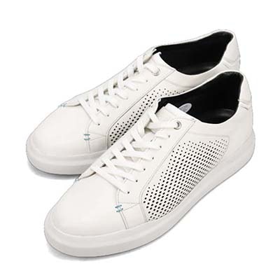 モデロ MODELLO レースアップカジュアルレザースニーカー　DM2751 WHITE-MS 25.0