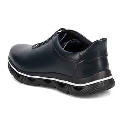 モデロ MODELLO 「Recovery Shiatsu Insole」搭載で指圧効果により血行をよくする。 レザースニーカー　DM3342R NAVY 25.0