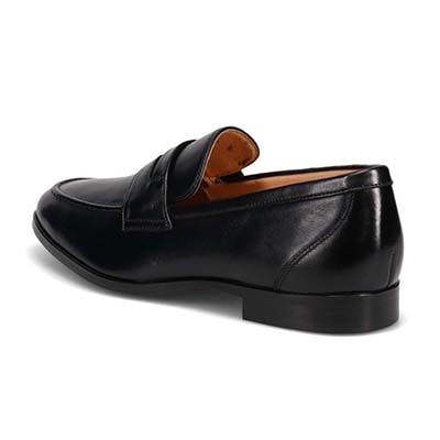 世界初のカバロス加工シリーズ　モデロ MODELLO スリッポンシューズ　DM3344 BLACK 25.0