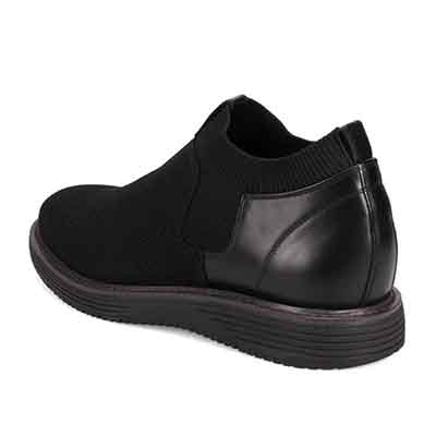 モデロ MODELLO 「Recovery Shiatsu Insole」搭載で指圧効果により血行をよくする。ニットブーティー　DM3416R BLACK 25.0