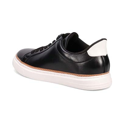 モデロ MODELLO クイックフィット カジュアルレザースニーカー　DM3450 BLACK/WHITE 25.0