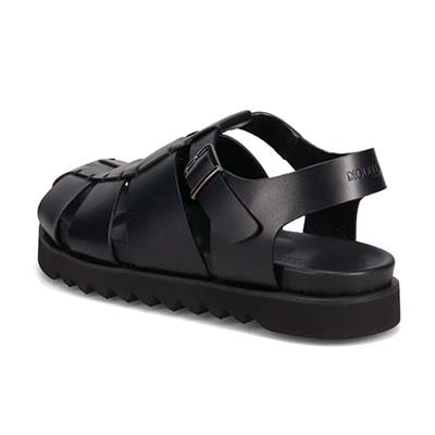 モデロ MODELLO 「リカバリーインソール」搭載で指圧効果により血行を115％促進。Recovery厚底サンダル　DM5321R BLACK M