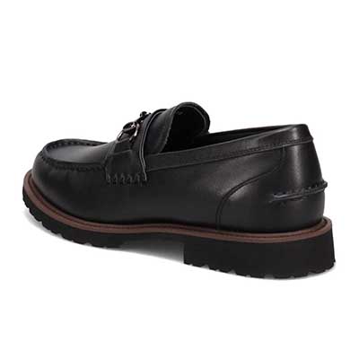 モデロ MODELLO 「リカバリーインソール」搭載で指圧効果により血行を115％促進。Recoveryビットローファー　DM5516R BLACK 25.0