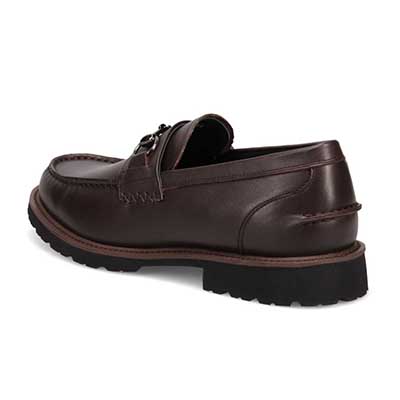 モデロ MODELLO 「リカバリーインソール」搭載で指圧効果により血行を115％促進。Recoveryビットローファー　DM5516R D-BROWN 25.0