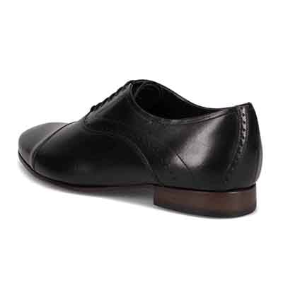 モデロ MODELLO 「リカバリーインソール」搭載で指圧効果により血行を115％促進。内羽根ストレートチップ ドレスシューズ　DM5528XR BLACK 25.0