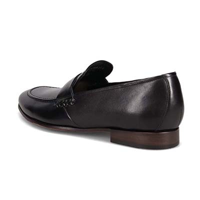 モデロ MODELLO 「リカバリーインソール」搭載で指圧効果により血行を115％促進。コインローファー　DM5529XR BLACK 25.0