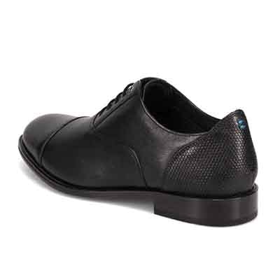 モデロ MODELLO 「Recovery Shiatsu Insole」搭載で指圧効果により血行をよくする。 軽快レースアップストレートチップ ビジネスシューズ　DM5533XR BLACK 25.0