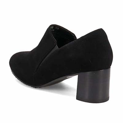 【撥水仕様】モデロ MODELLO 美脚ブーティ　DML1933 BLACK-SILKY 23.0