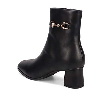 【撥水仕様】モデロ MODELLO ショートブーツ  DML3103 BLACK 23.0