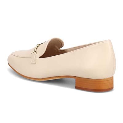 【撥水仕様】モデロ MODELLO スクエアトゥ ビット付きモカパンプス　DML3500 ETHANE/C 23.0